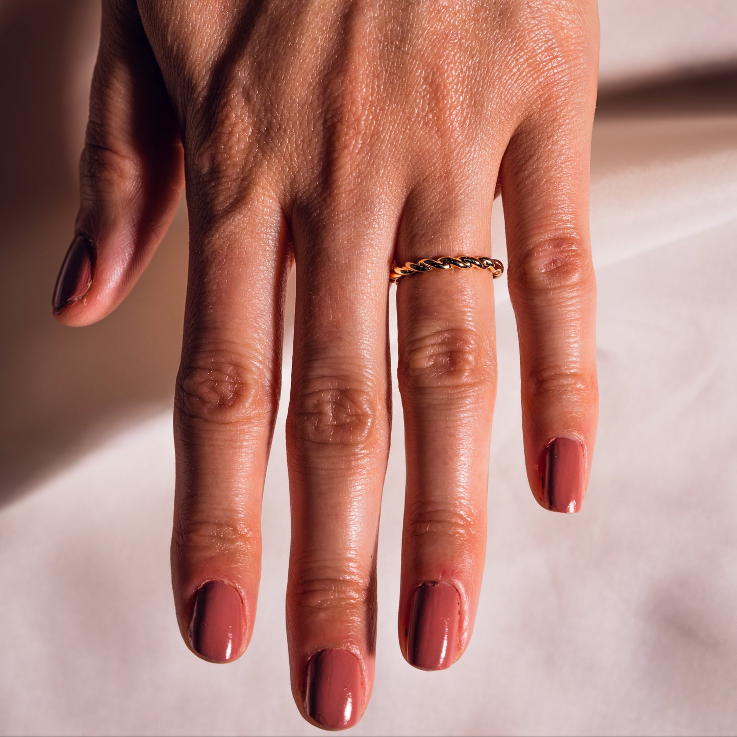 Twisted Wedding Band