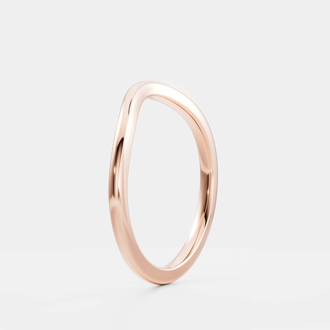 Classic Curved Wedding Band