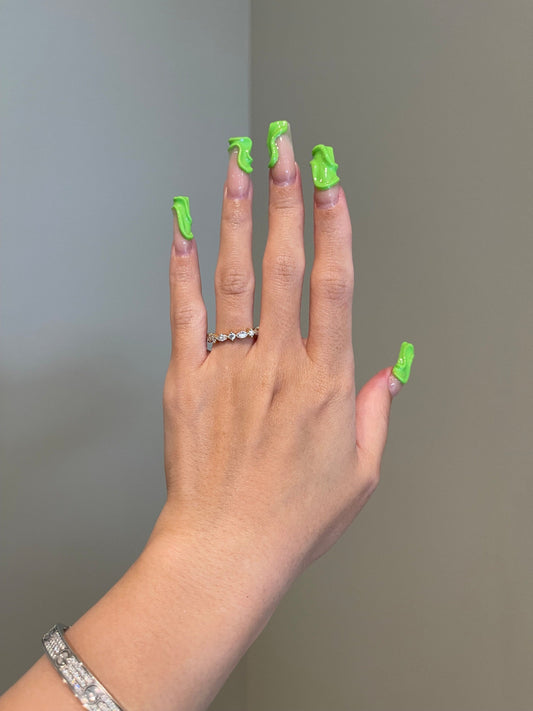 0.30 TCW Marquise, Round Shaped Moissanite Wedding Band