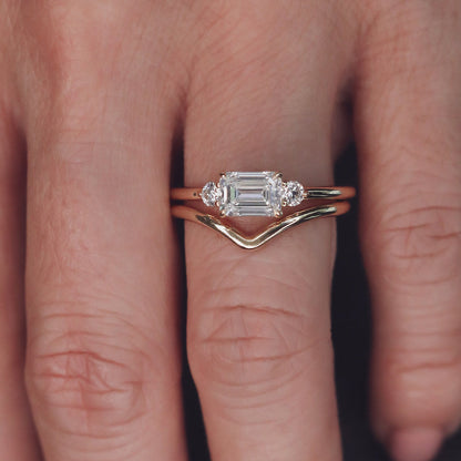 Classic Curved Wedding Band