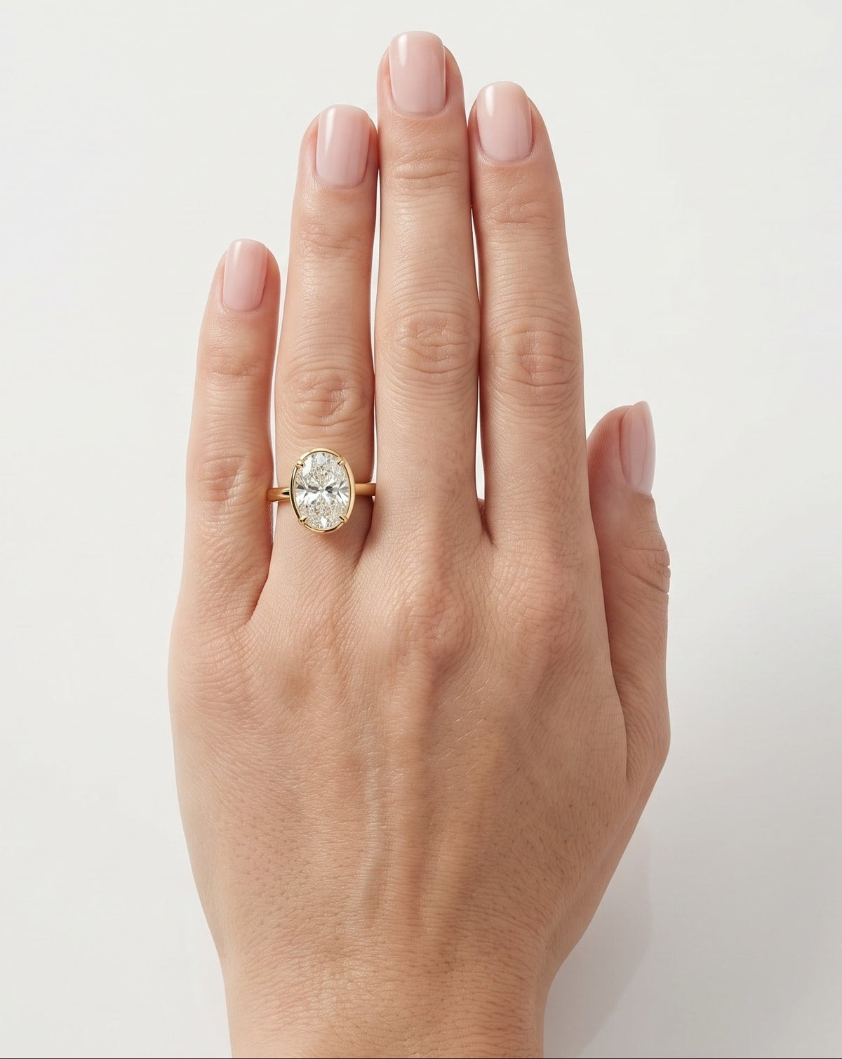 2 CT Elongated Cushion Solitaire Moissanite Engagement Ring