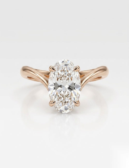 [Shape][Style] Lab Grown Diamond Engagement Ring