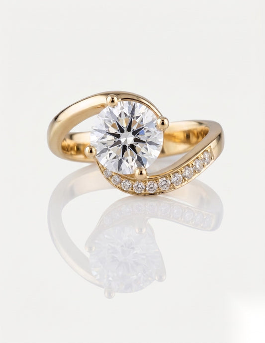 [Shape][Style] Lab Grown Diamond Engagement Ring