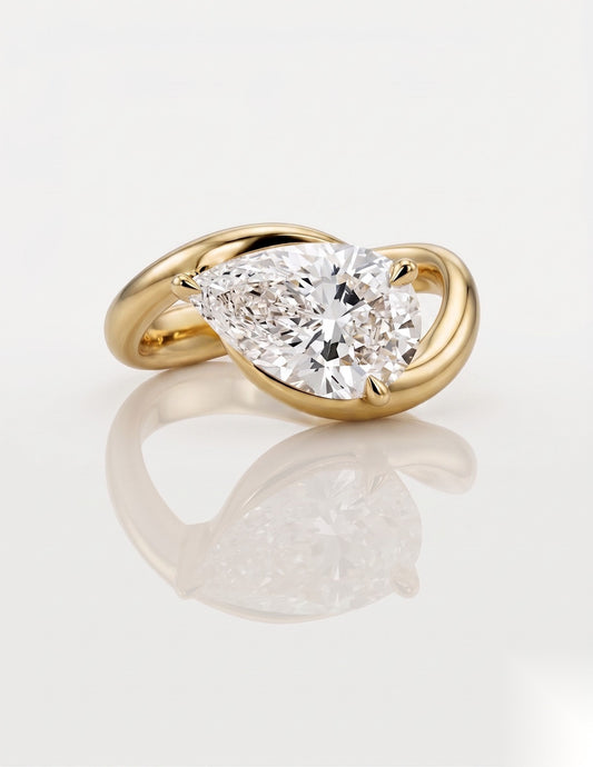 [Shape][Style] Lab Grown Diamond Engagement Ring