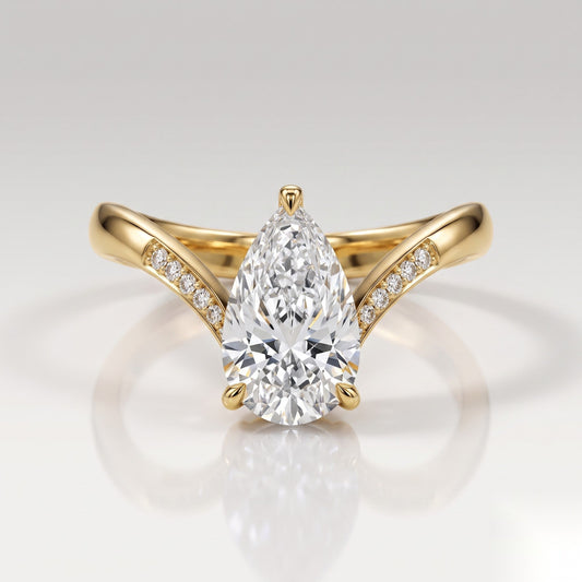[Shape][Style] Lab Grown Diamond Engagement Ring