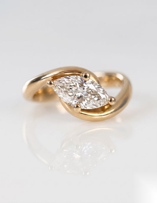 [Shape][Style] Lab Grown Diamond Engagement Ring