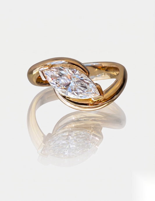 [Shape][Style] Lab Grown Diamond Engagement Ring