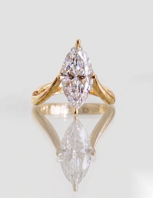 [Shape][Style] Lab Grown Diamond Engagement Ring