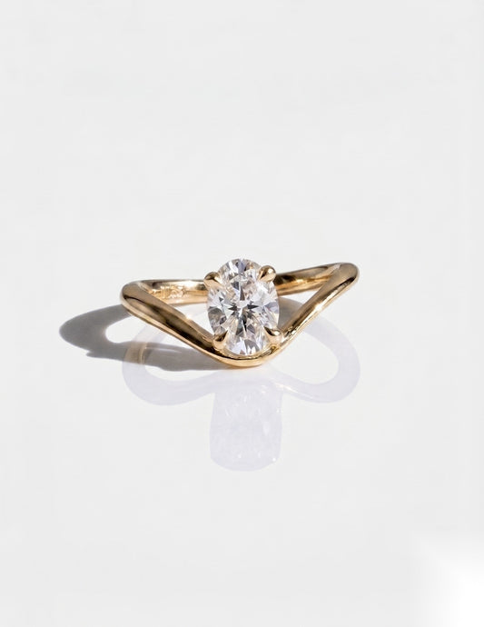 [Shape][Style] Lab Grown Diamond Engagement Ring