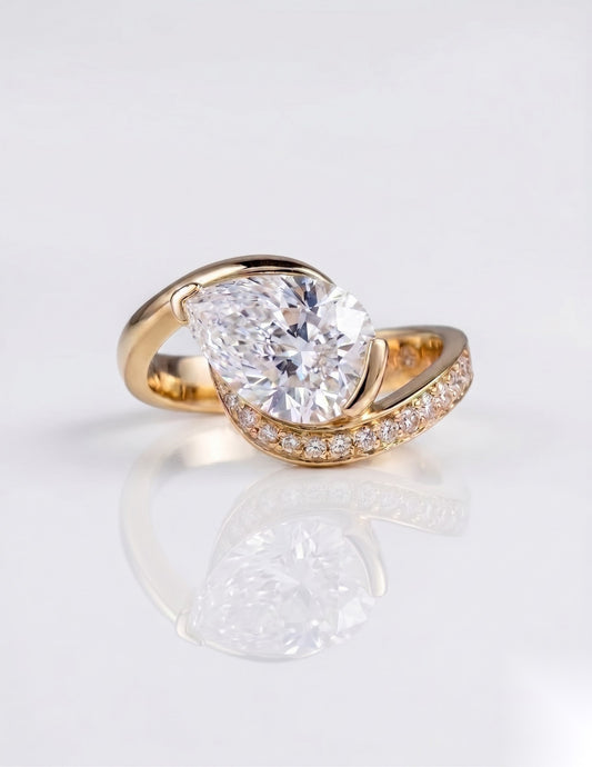 [Shape][Style] Lab Grown Diamond Engagement Ring