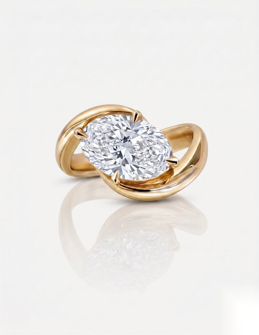 [Shape][Style] Lab Grown Diamond Engagement Ring