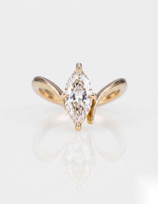 [Shape][Style] Lab Grown Diamond Engagement Ring