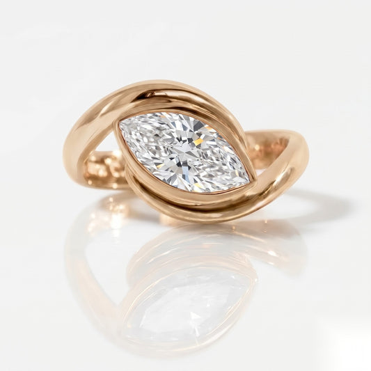 [Shape][Style] Lab Grown Diamond Engagement Ring