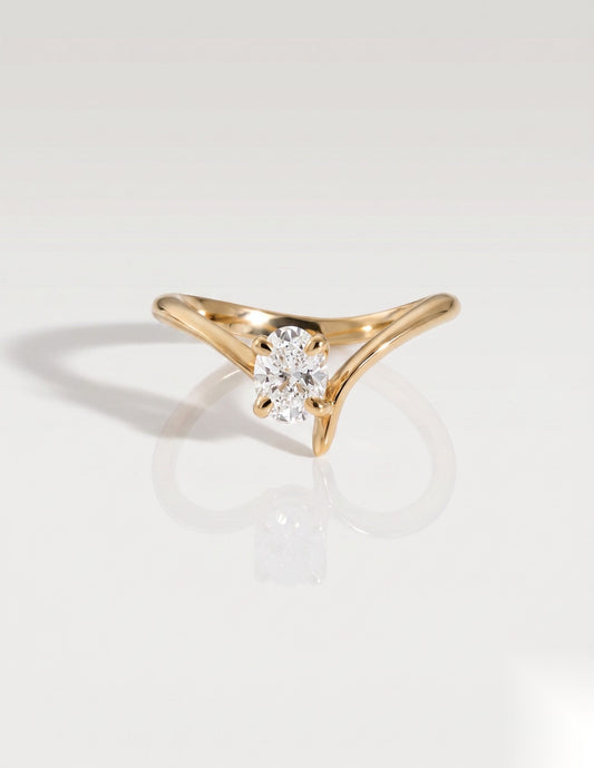 [Shape][Style] Lab Grown Diamond Engagement Ring