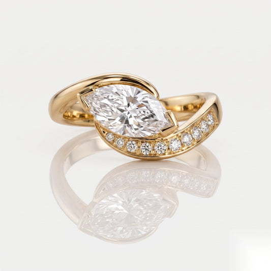 [Shape][Style] Lab Grown Diamond Engagement Ring