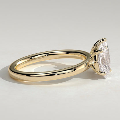 1 CT Pear Toi et Moi Moissanite Engagement Ring