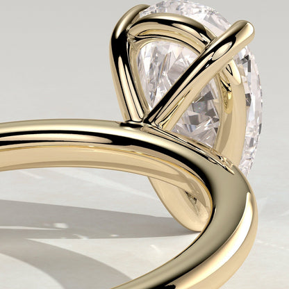 2 CT Pear Solitaire Moissanite Engagement Ring