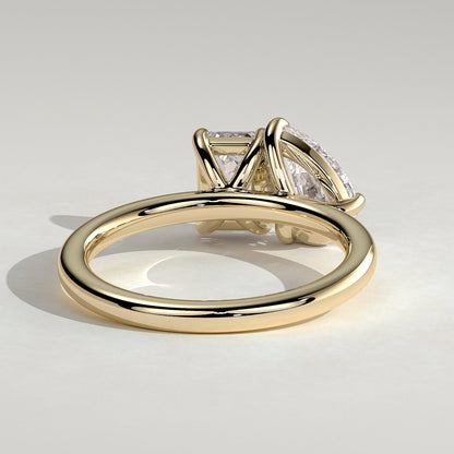 1 CT Pear Toi et Moi Moissanite Engagement Ring