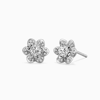 0.25 TCW Round Cut Multi Stone Moissanite Studs Earrings