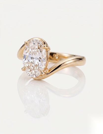 [Shape][Style] Lab Grown Diamond Engagement Ring