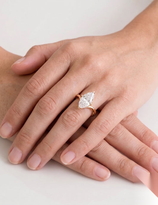 [Shape][Style] Lab Grown Diamond Engagement Ring