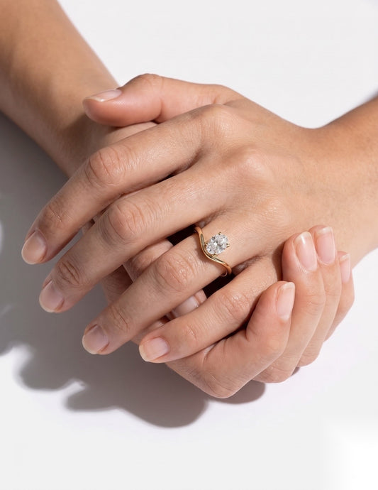 [Shape][Style] Lab Grown Diamond Engagement Ring
