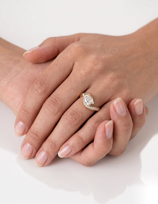 [Shape][Style] Lab Grown Diamond Engagement Ring