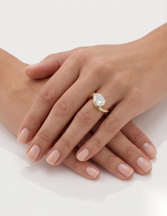 [Shape][Style] Lab Grown Diamond Engagement Ring