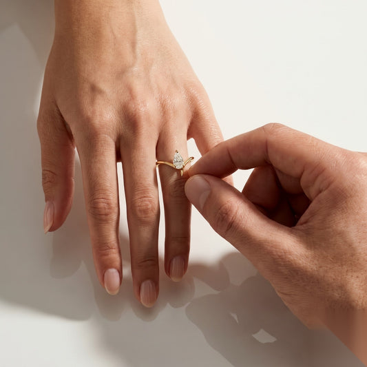 [Shape][Style] Lab Grown Diamond Engagement Ring