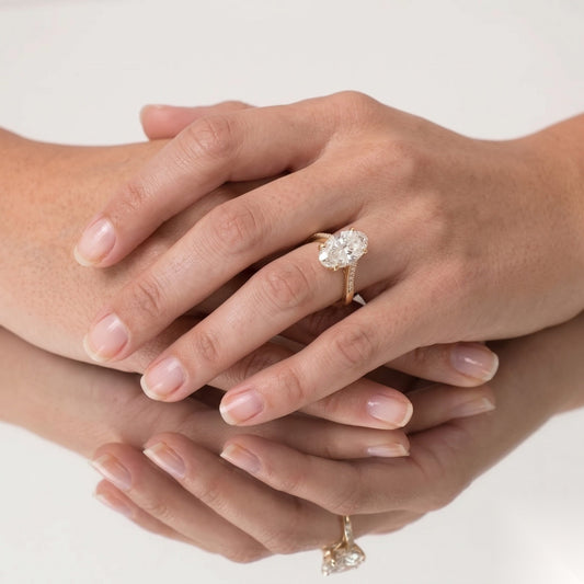 [Shape][Style] Lab Grown Diamond Engagement Ring
