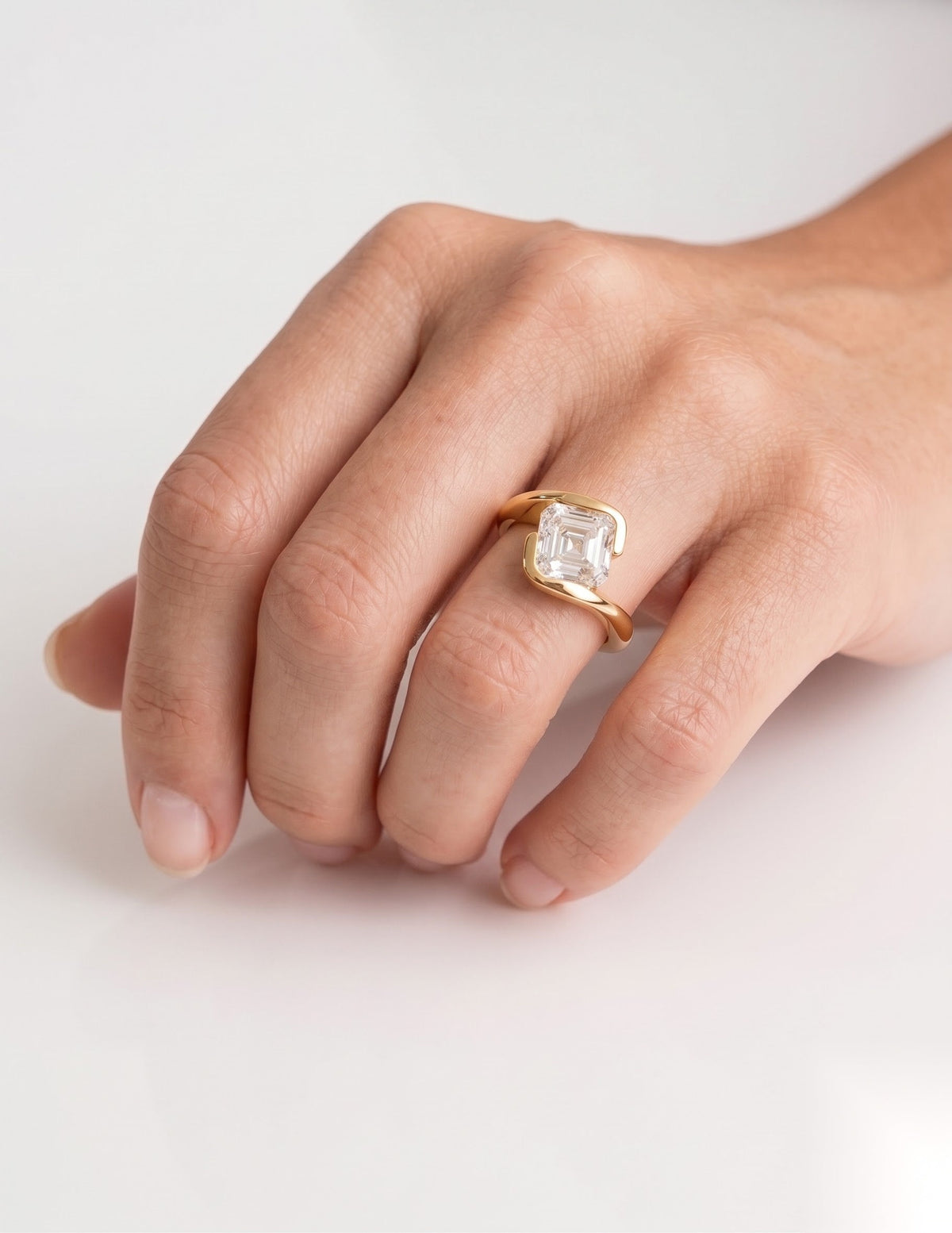 [Shape][Style] Lab Grown Diamond Engagement Ring