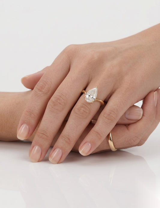 [Shape][Style] Lab Grown Diamond Engagement Ring