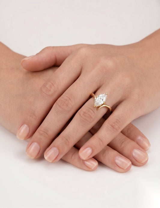 [Shape][Style] Lab Grown Diamond Engagement Ring