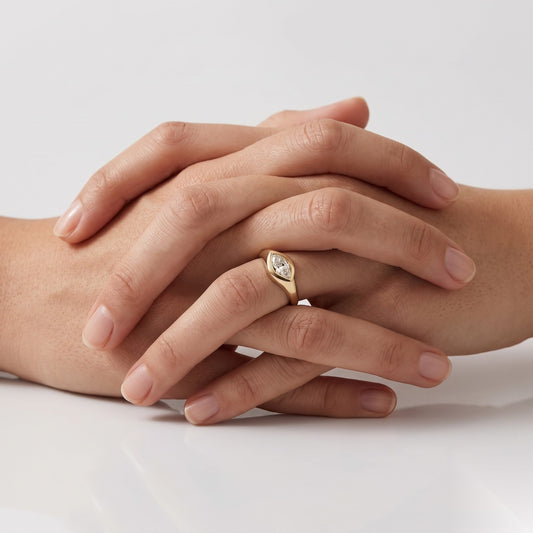[Shape][Style] Lab Grown Diamond Engagement Ring