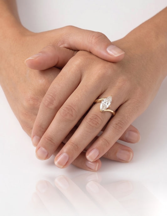[Shape][Style] Lab Grown Diamond Engagement Ring