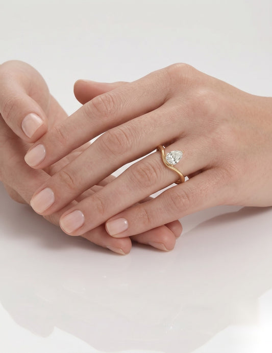 [Shape][Style] Lab Grown Diamond Engagement Ring