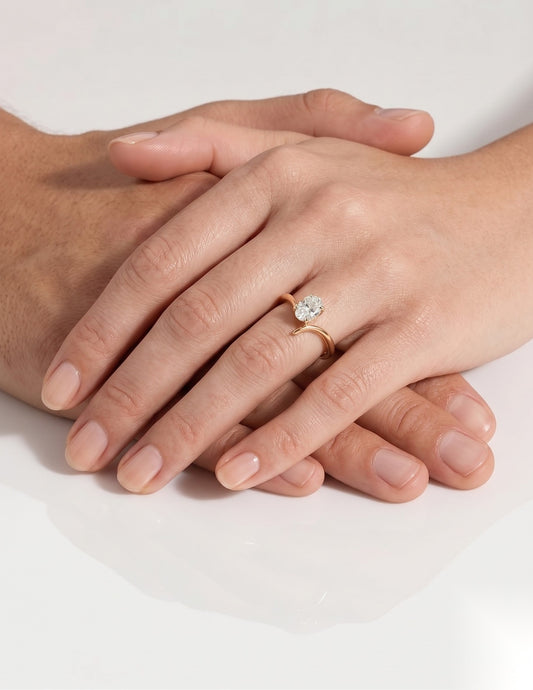 [Shape][Style] Lab Grown Diamond Engagement Ring