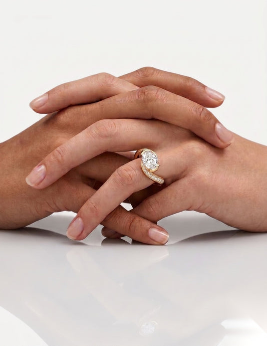 [Shape][Style] Lab Grown Diamond Engagement Ring