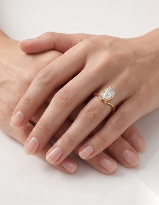 [Shape][Style] Lab Grown Diamond Engagement Ring