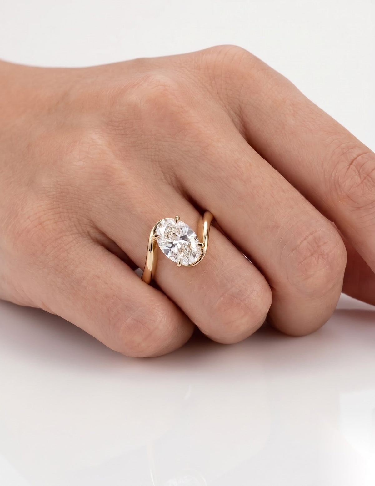 [Shape][Style] Lab Grown Diamond Engagement Ring