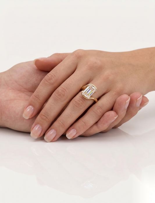 [Shape][Style] Lab Grown Diamond Engagement Ring