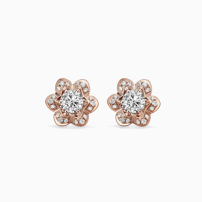 0.25 TCW Round Cut Multi Stone Moissanite Studs Earrings