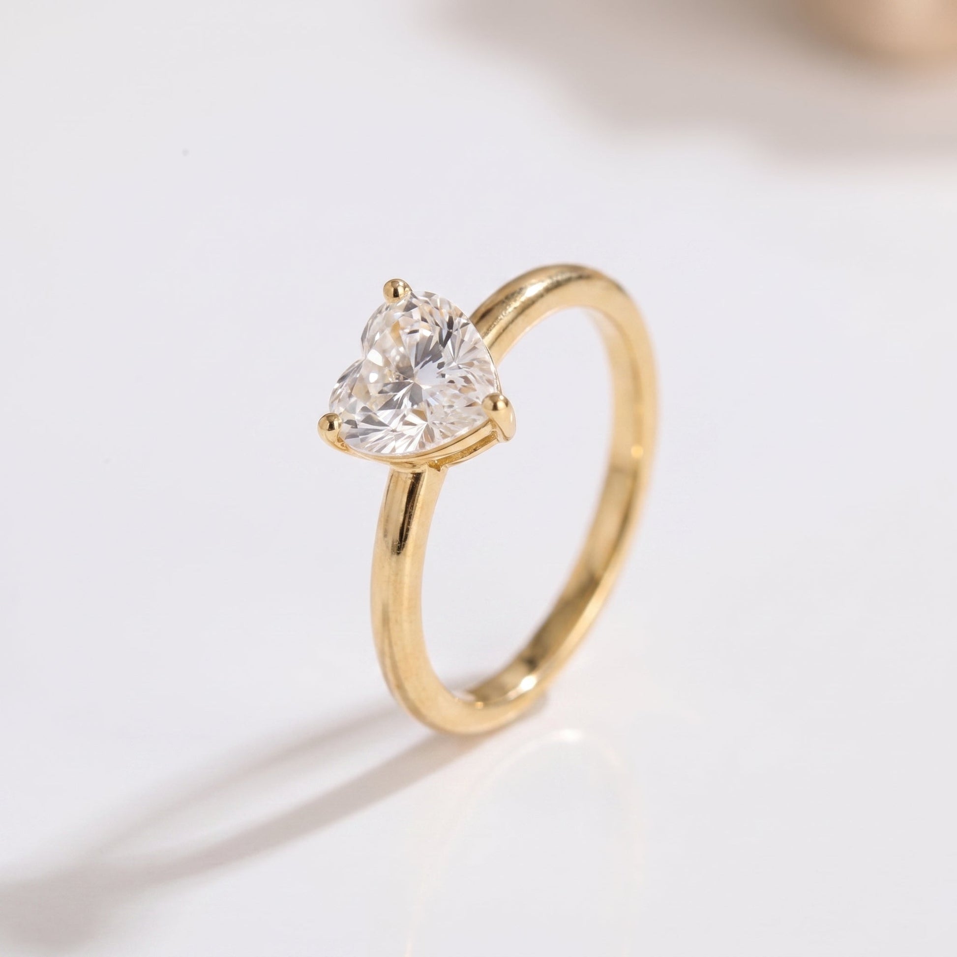 2 CT Marquise Pave Lab Grown Engagement Ring