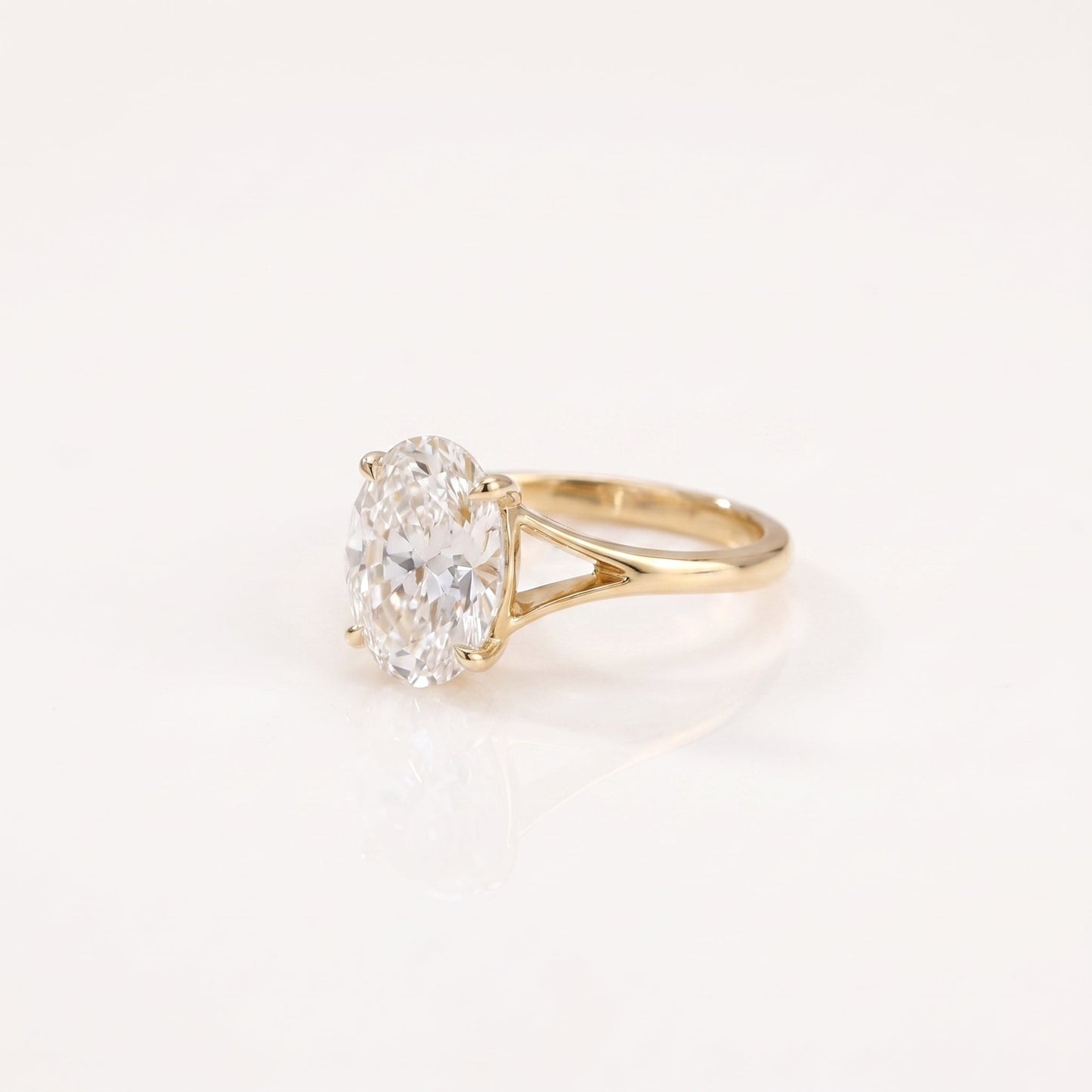 2 CT Marquise Pave Lab Grown Engagement Ring