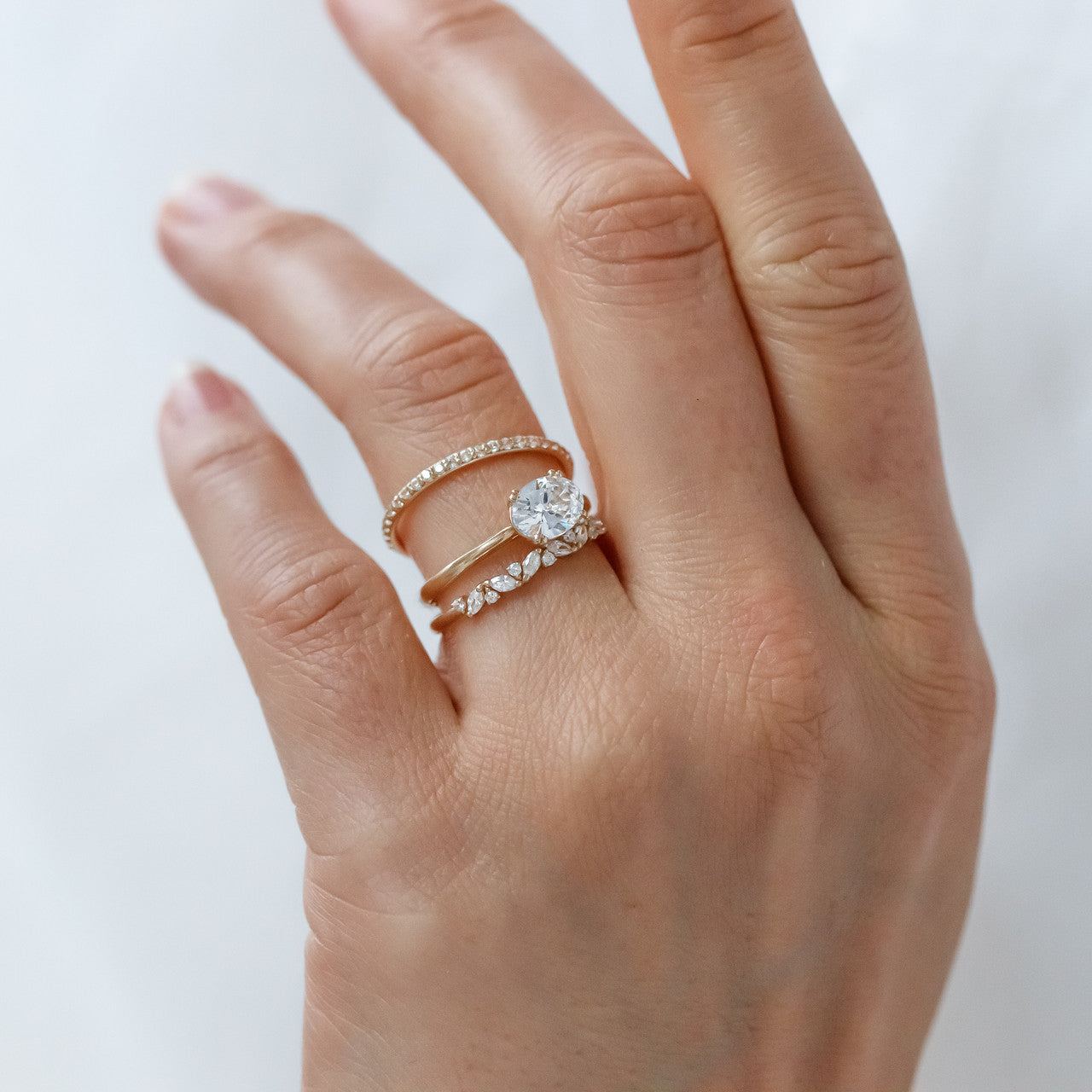1.20 CT Oval Moissanite East West Solitaire Engagement Ring - farrellouise
