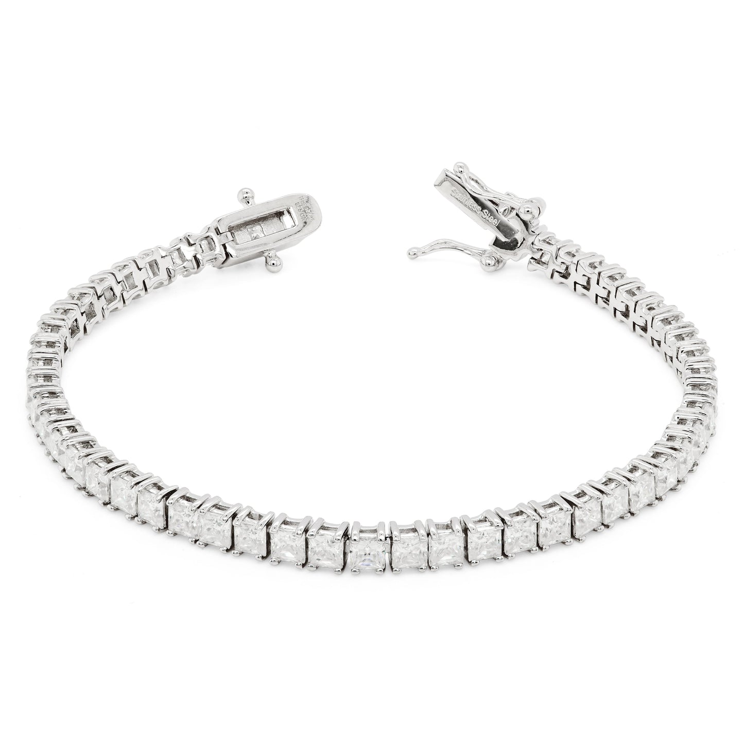 16.80 TCW Princess Moissanite Tennis Bracelet