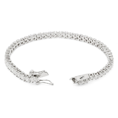 16.80 TCW Princess Moissanite Tennis Bracelet