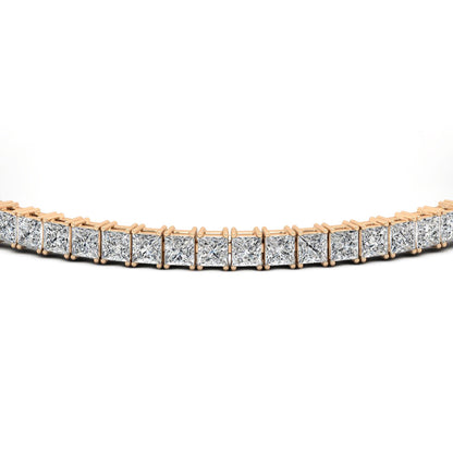 16.80 TCW Princess Moissanite Tennis Bracelet