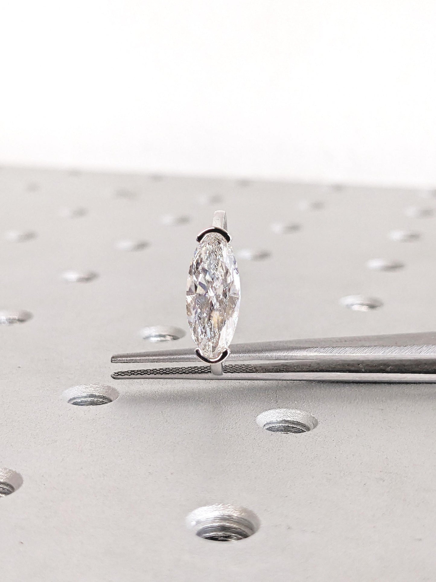 1.2 CT Round Solitaire Moissanite Engagement Ring