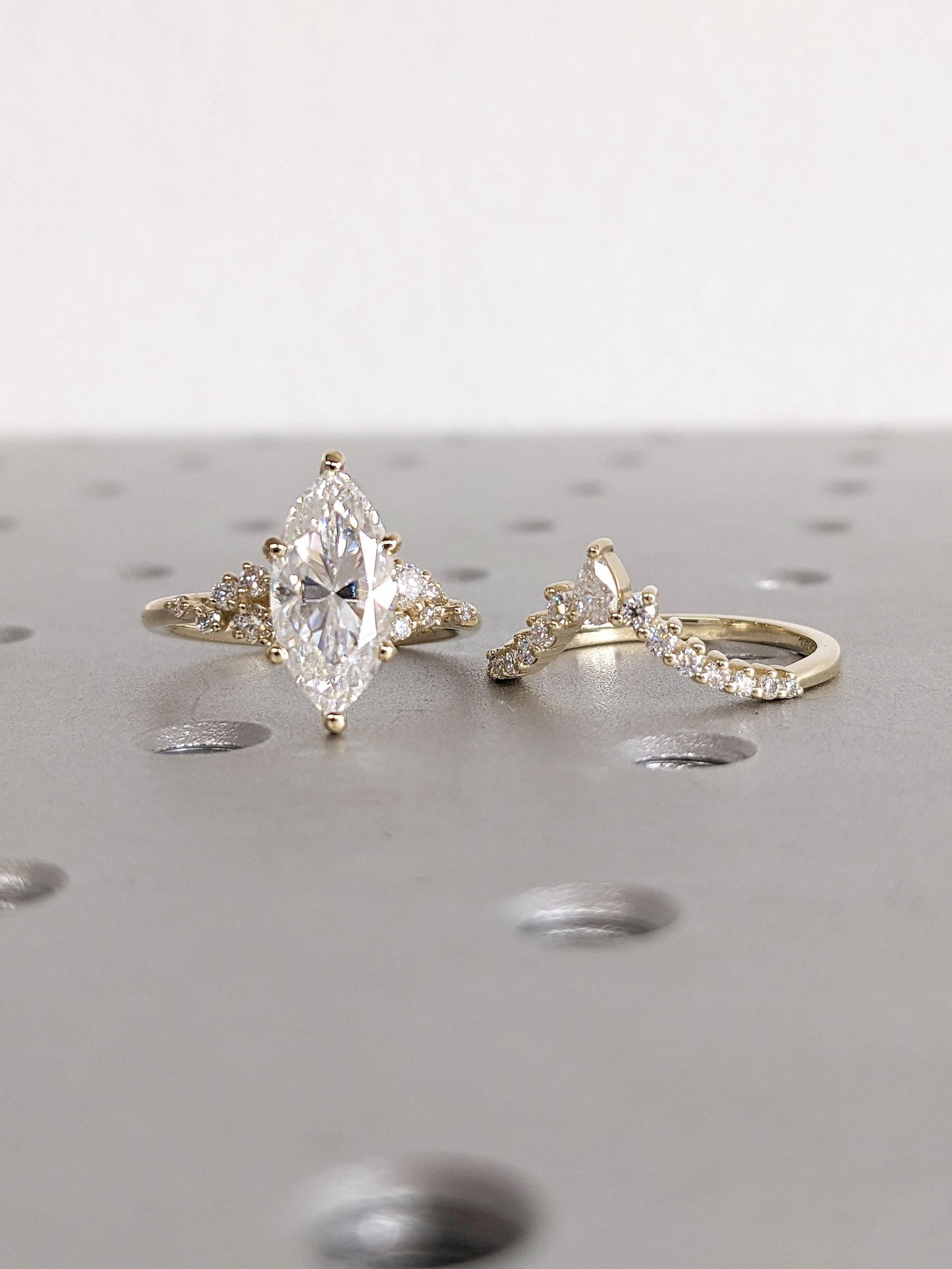 1.2 CT Round Solitaire Moissanite Engagement Ring